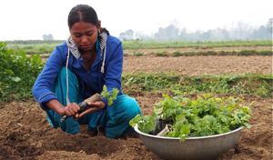 Asmita was a student in NYF's Vocational Education and Career Counseling Program