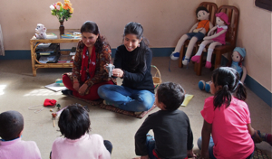 Group play therapy at Ankur Counseling Center