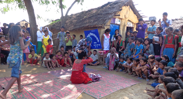 Early Marriage Prevention theater presentation