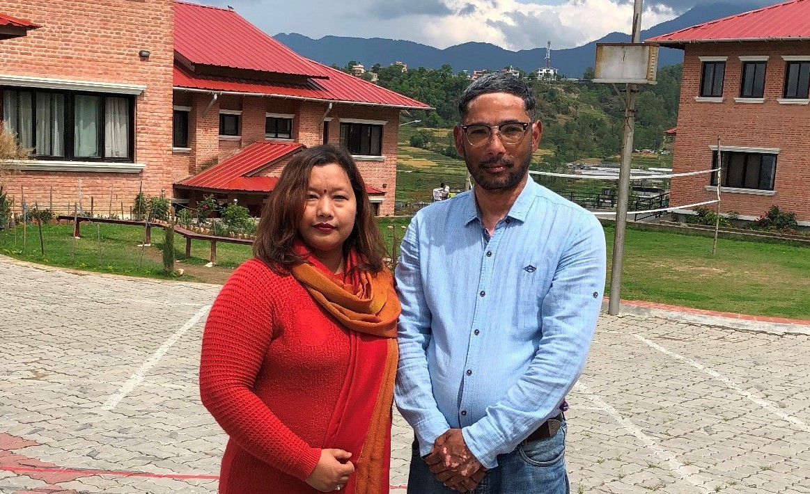 Dashain 2020 Parents Dipak Raj Onta & Samana Amatya Onta Celebrate