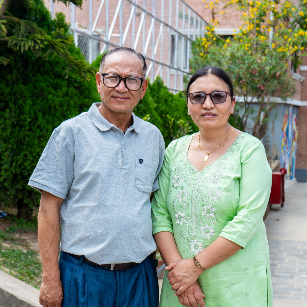 Rameshwar Maskey and Mem Kumari Shrestha Maskey