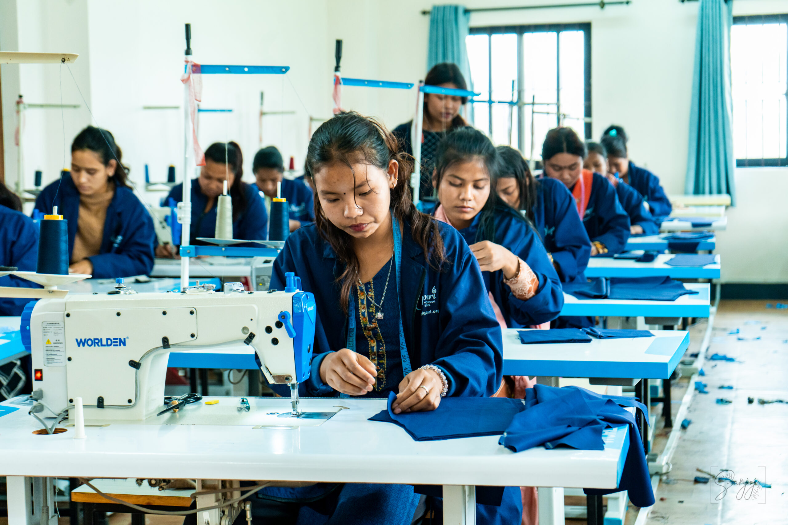 Industrial Tailoring Students Provide Support for the Caste Equality Project