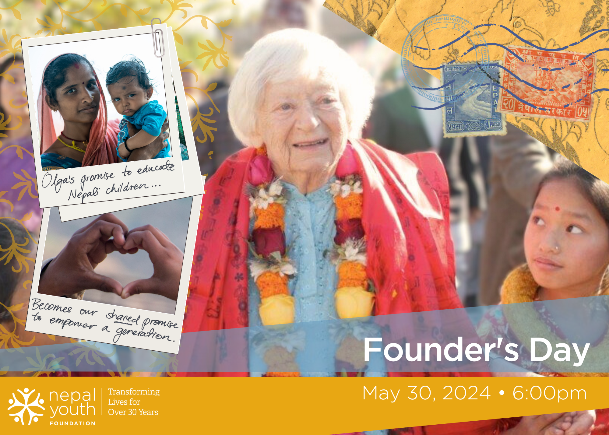 Join us on May 30th for Founder's Day 2024!
