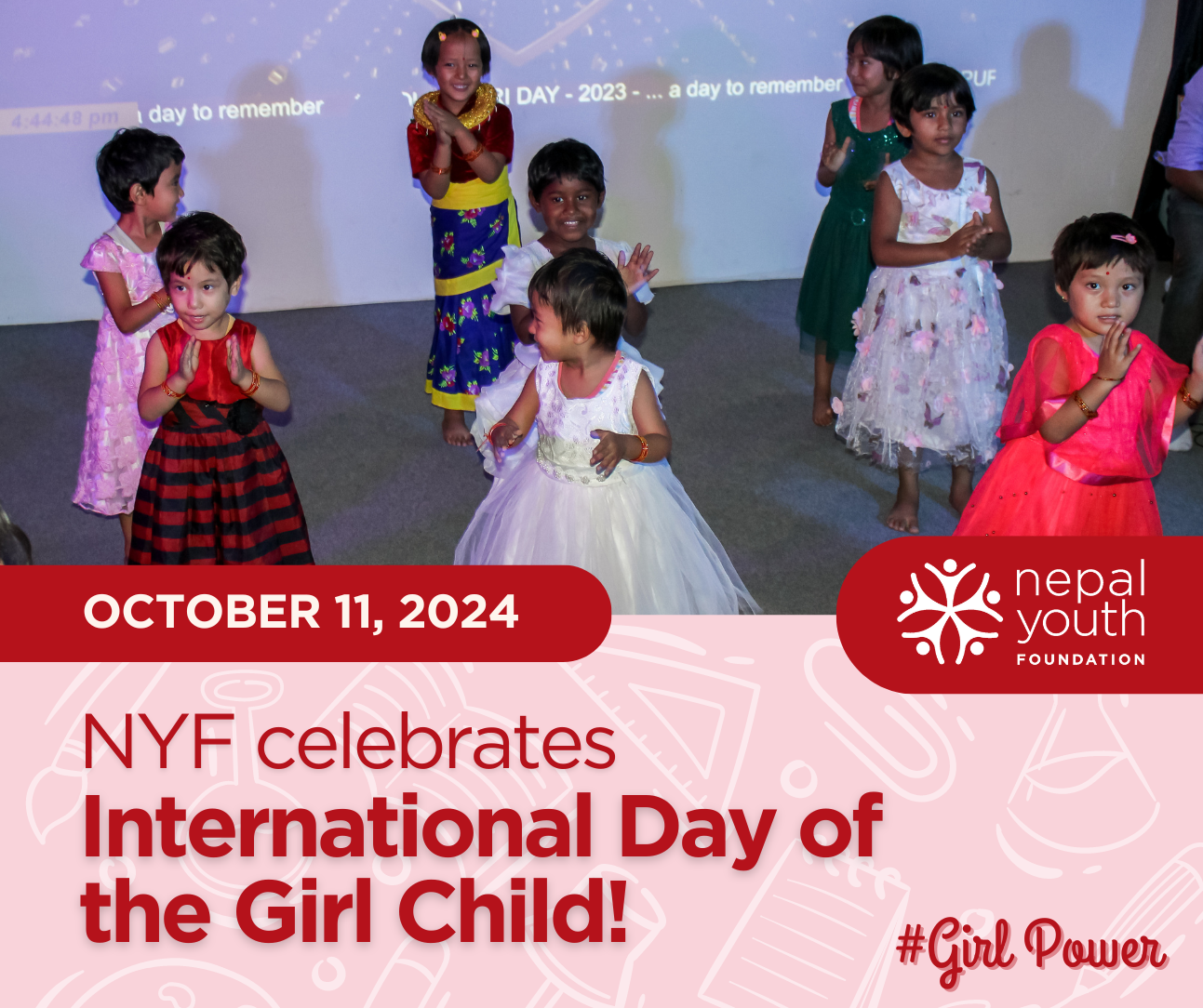 NYF Celebrates International Day of the Girl Child