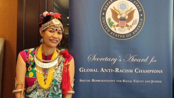 Urmila Chaudhary receives Global Anti-Racism Champions Award