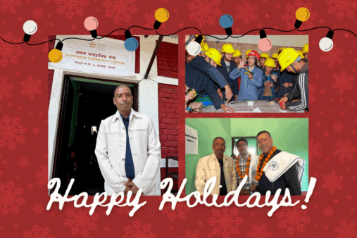 Happy Holidays from Nepal!