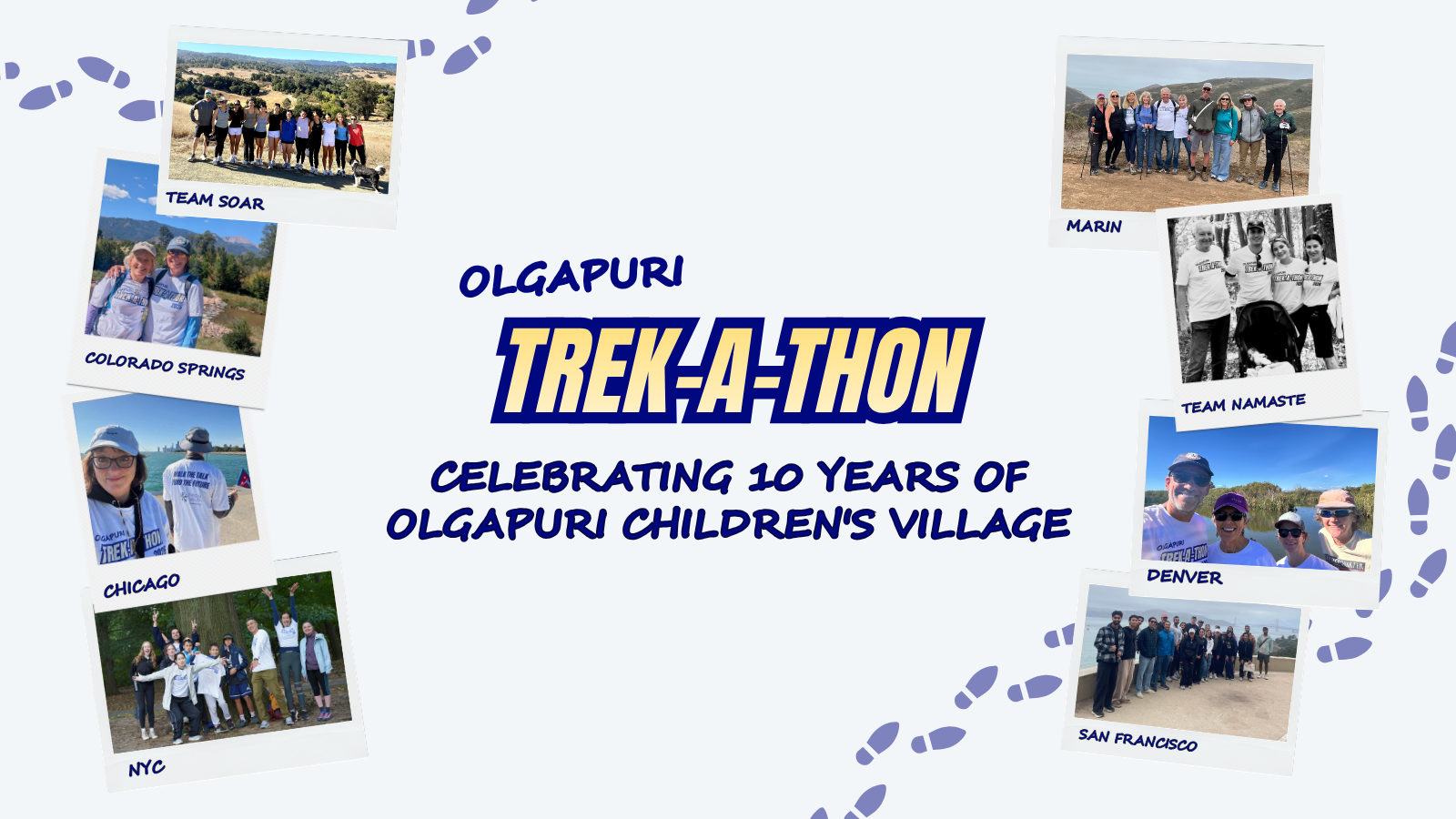 Thank you for a successful Olgapuri Trek-a-Thon!